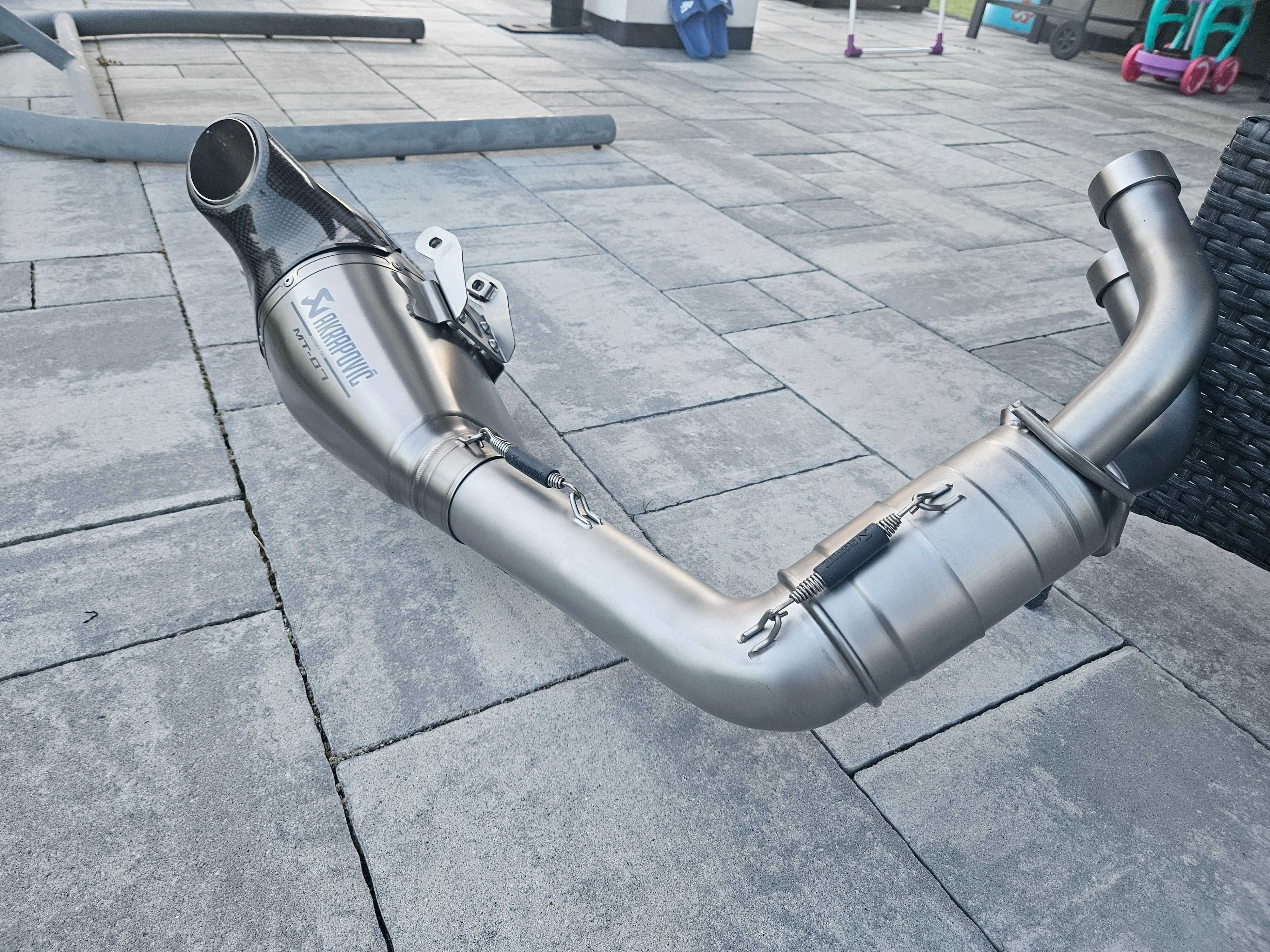 Yamaha MT07 MT-07 XSR 700 Tracer 7 700 Tłumik Wydech Akrapovic 2013-24