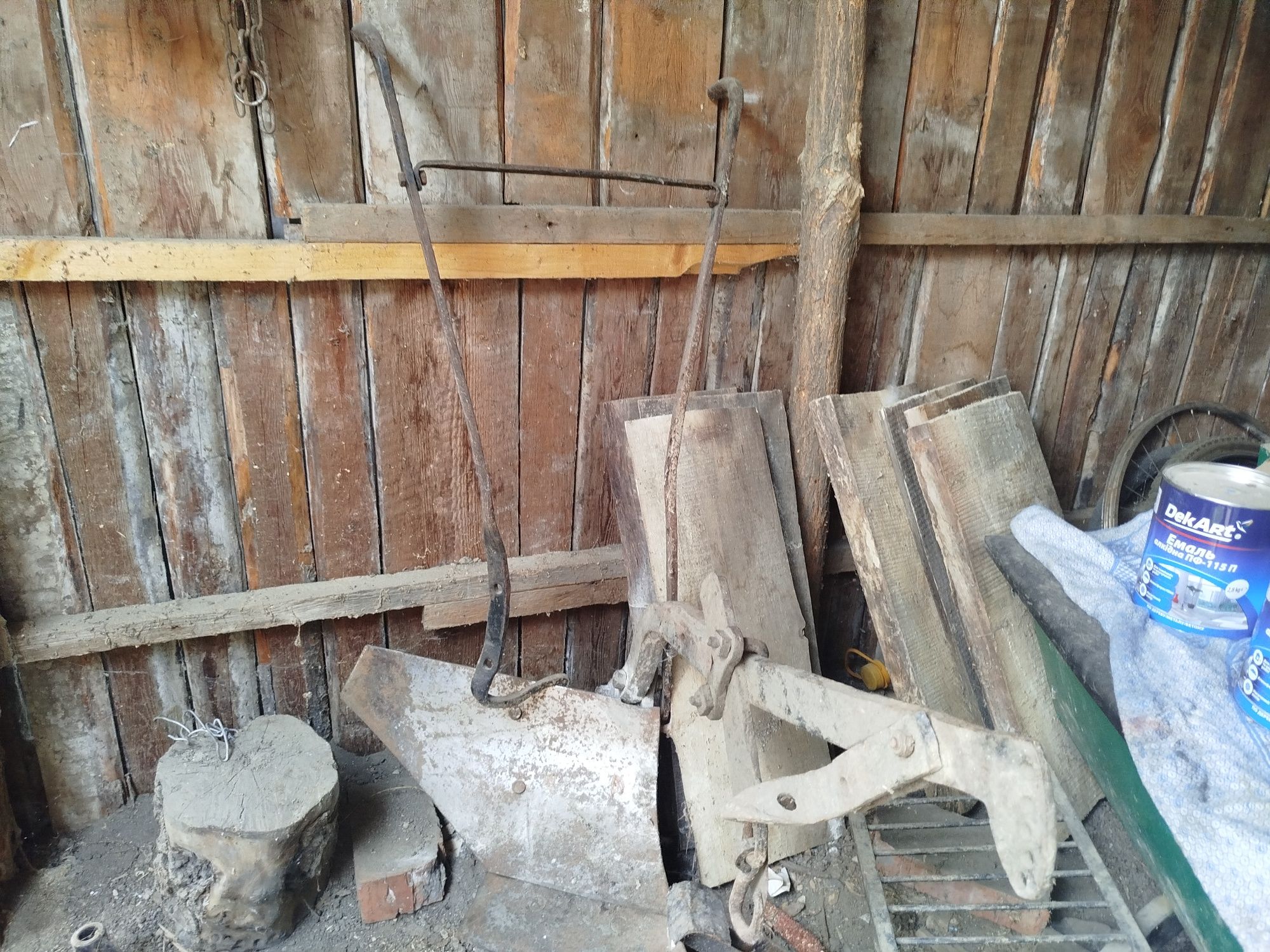 Кінський плуг до мотоблока чи трактора