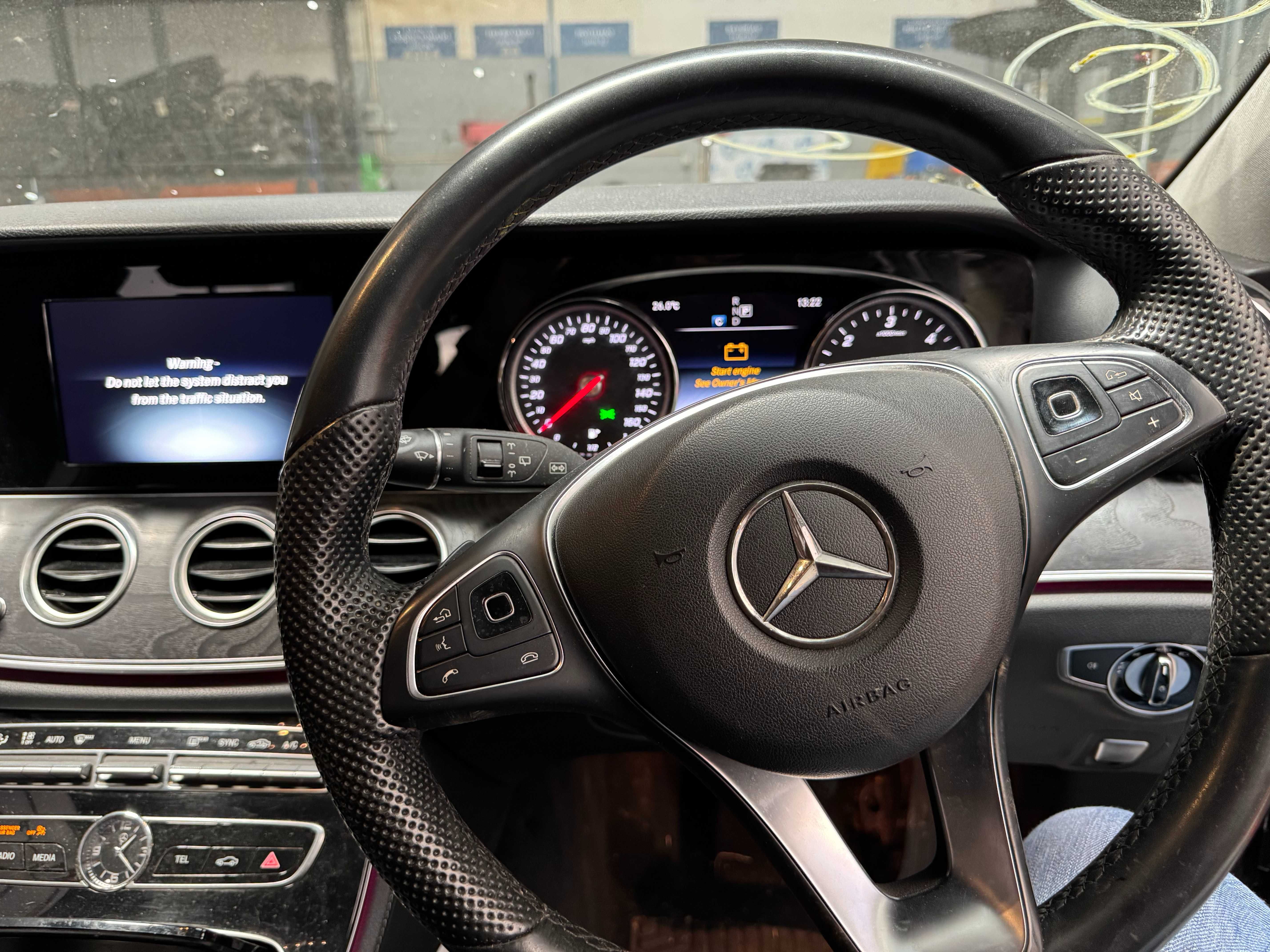 Mercedes E220 de 2016 W213 com cx. de 9 v para Peças