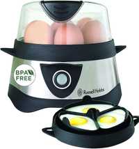 Jajowar Russell Hobbs Egg Cooker  srebrny/szary. P18A48