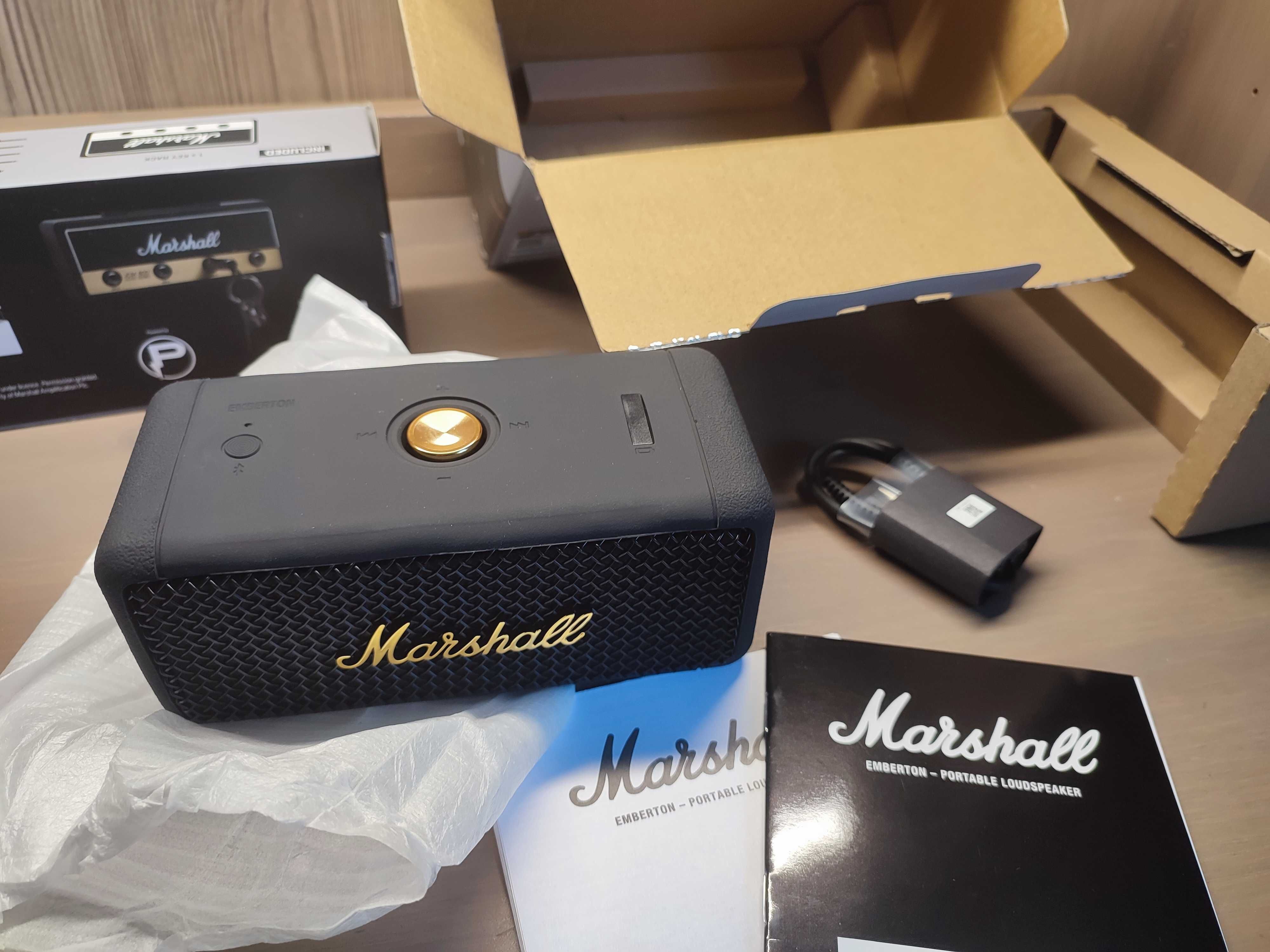 Marshall Emberton + wieszak na klucze NOWE