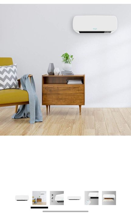 Aquecedor cerâmico de parede Cecotec Ready Warm, igual a Novo

Entrego