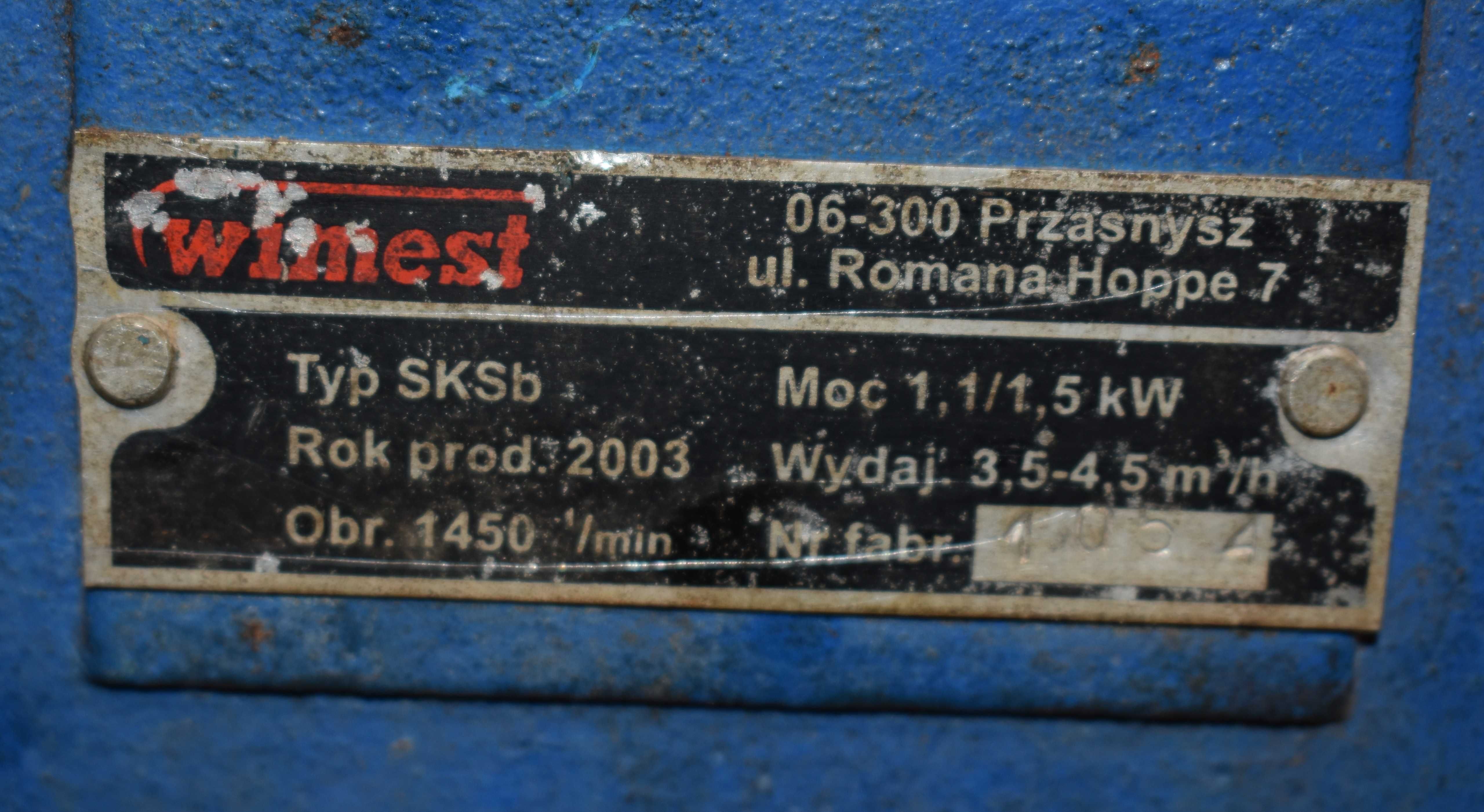 Pompa Hydroforowa SKSb, Wimest, 3 Stopniowa, Naprawa, Regeneracja