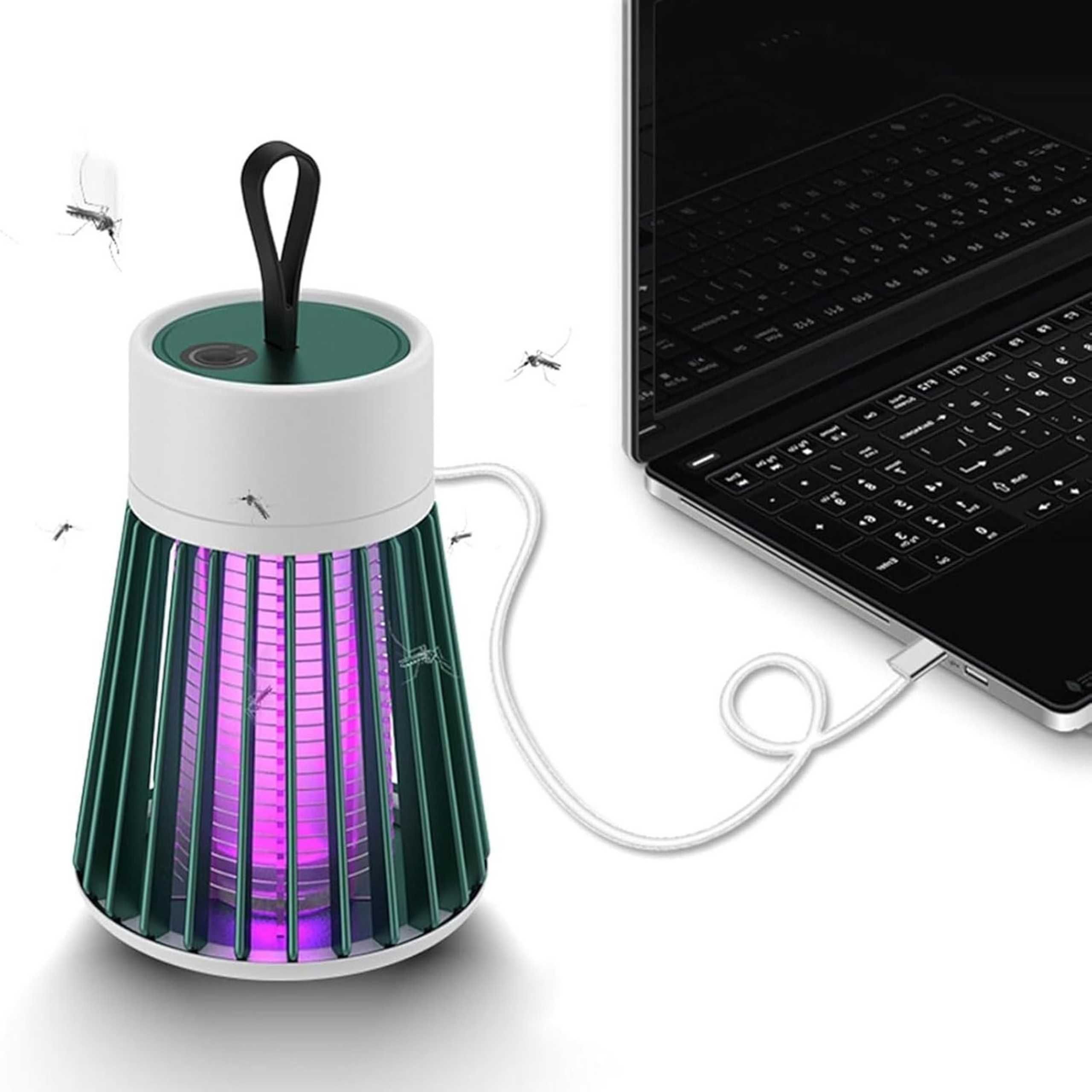 LAMPA OWADOBÓJCZA Na Komary Muchy OWADY Elektryczna PUŁAPKA Skuteczna