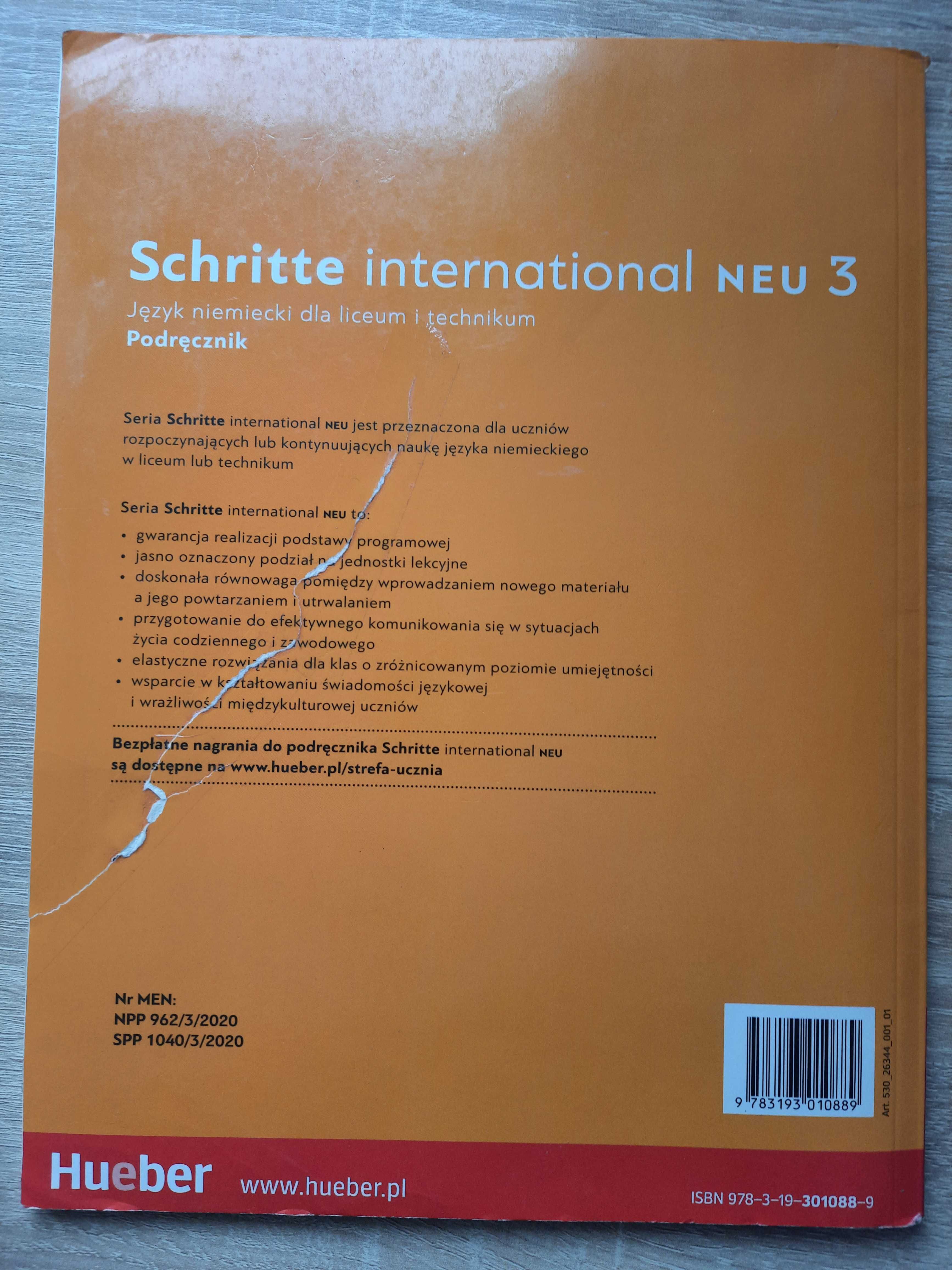 Schritte international neu 3 podręcznik język niemiecki liceum