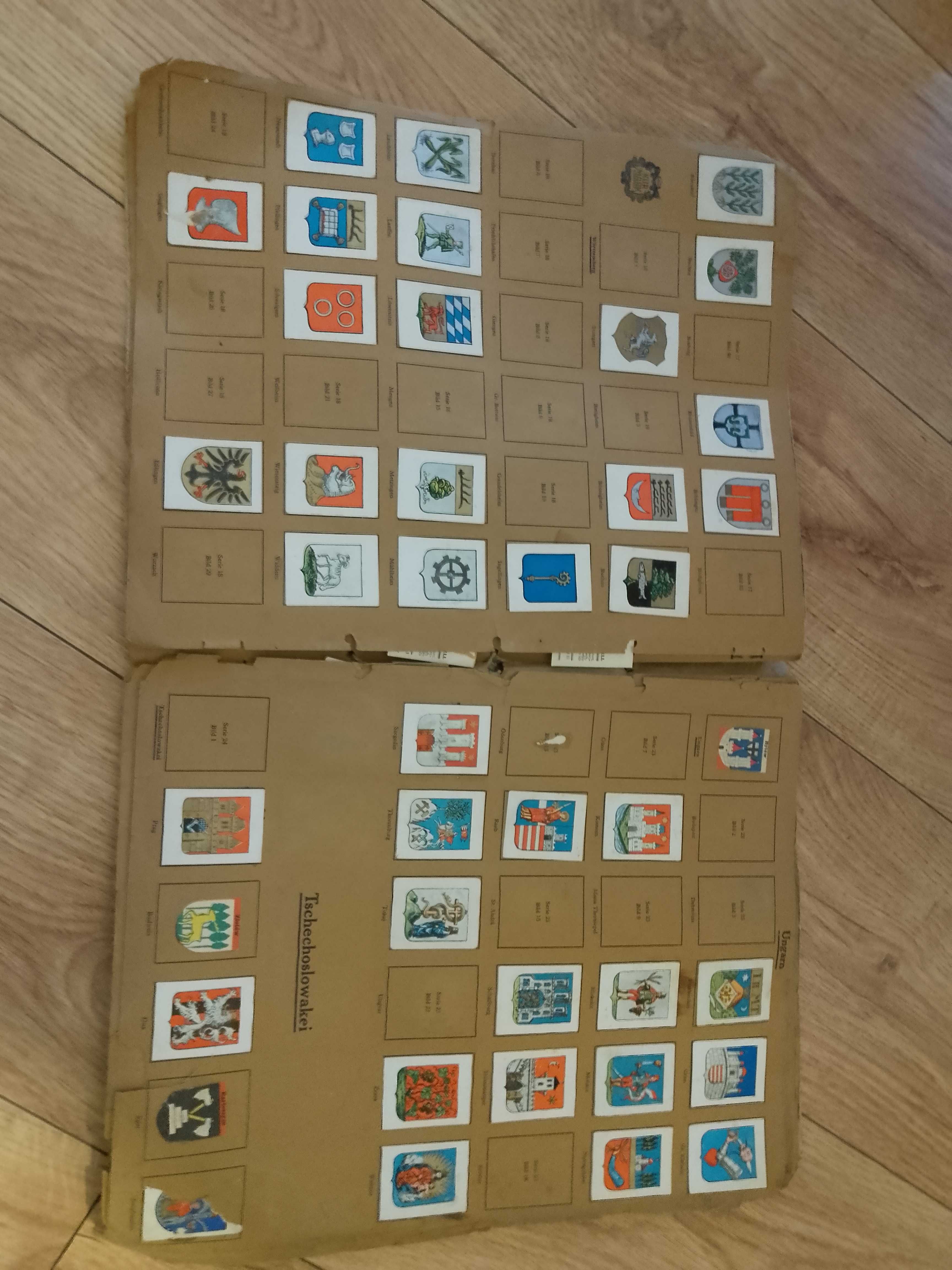 Kurmark Wappenschau. Sammelbilderalbum przedwojenny