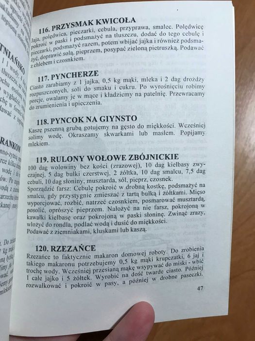 /Kulinarna/ Góralskie jadło Władysław Bułka Potrawy Kuchni Góralskiej