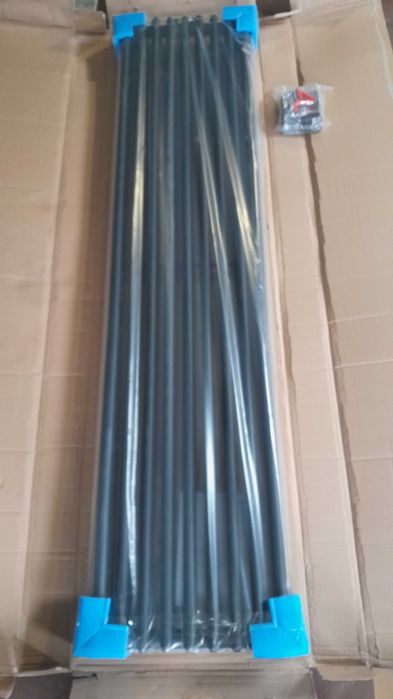 Grzejnik AD2 160x38 Grafit C 1016W Roz 5cm 10 Bar GORGIEL