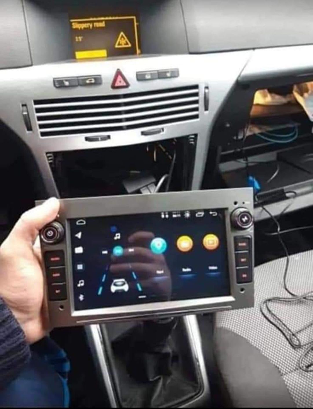 Rádio Android 13 com GPS Opel Astra, Vectra, Corsa, Vivaro, (Novo)