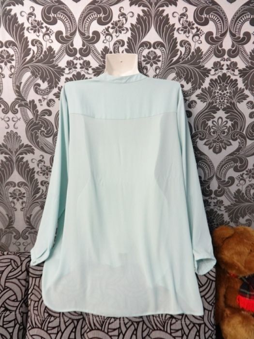 Красивая рубашка туника шифоновая блузка для беременных 54 56