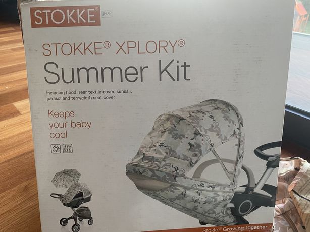 Stokke Summer kit verão com guarda sol (como novo)