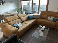 Sofa de canto de 4 lugares extensíveis (confort)