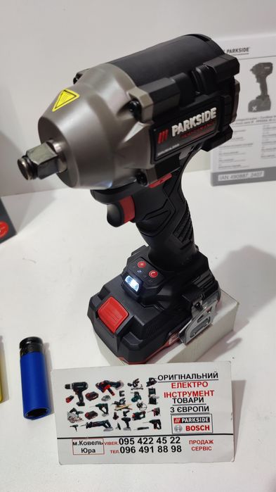 Оригін БЕЗЩІТ гайковерт GERMANY Parkside PPDSSA 20/гайкокрут акумулято