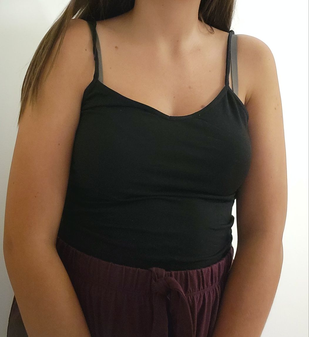 Top básico preto | Primark