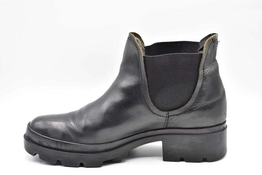 Fly London lekkie skórzane botki ( 39 ) na tęższą stopę