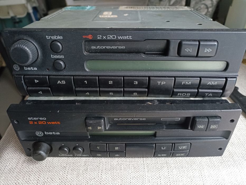 Auto radio VW Gama Beta