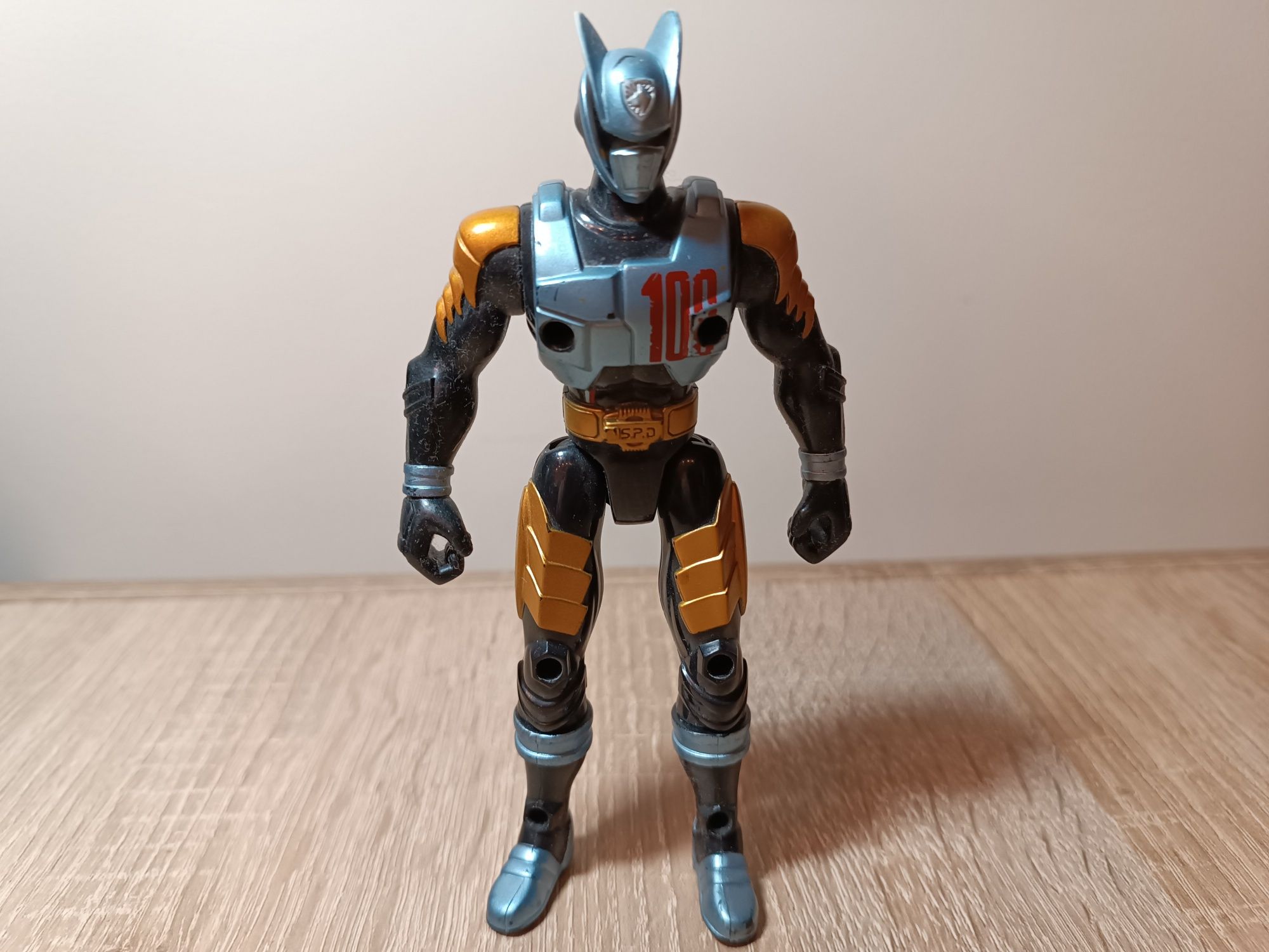 2005 Bandai Power Rangers SPD 100 Legacy Shadow Ranger 6" Figurka