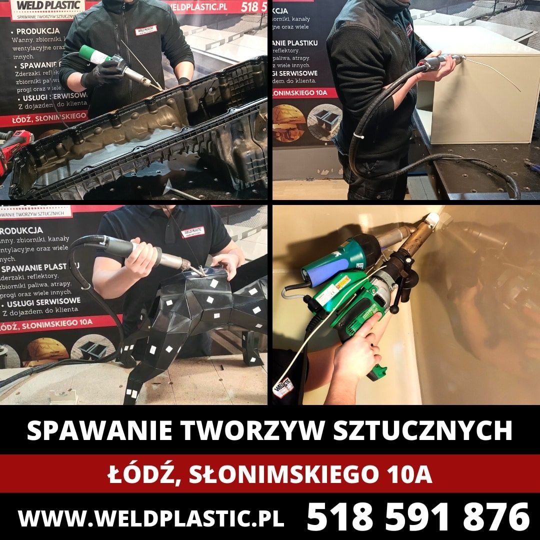 Naprawa plastiku, lamp, zderzaków, owiewek, spawanie, klejenie,naprawy