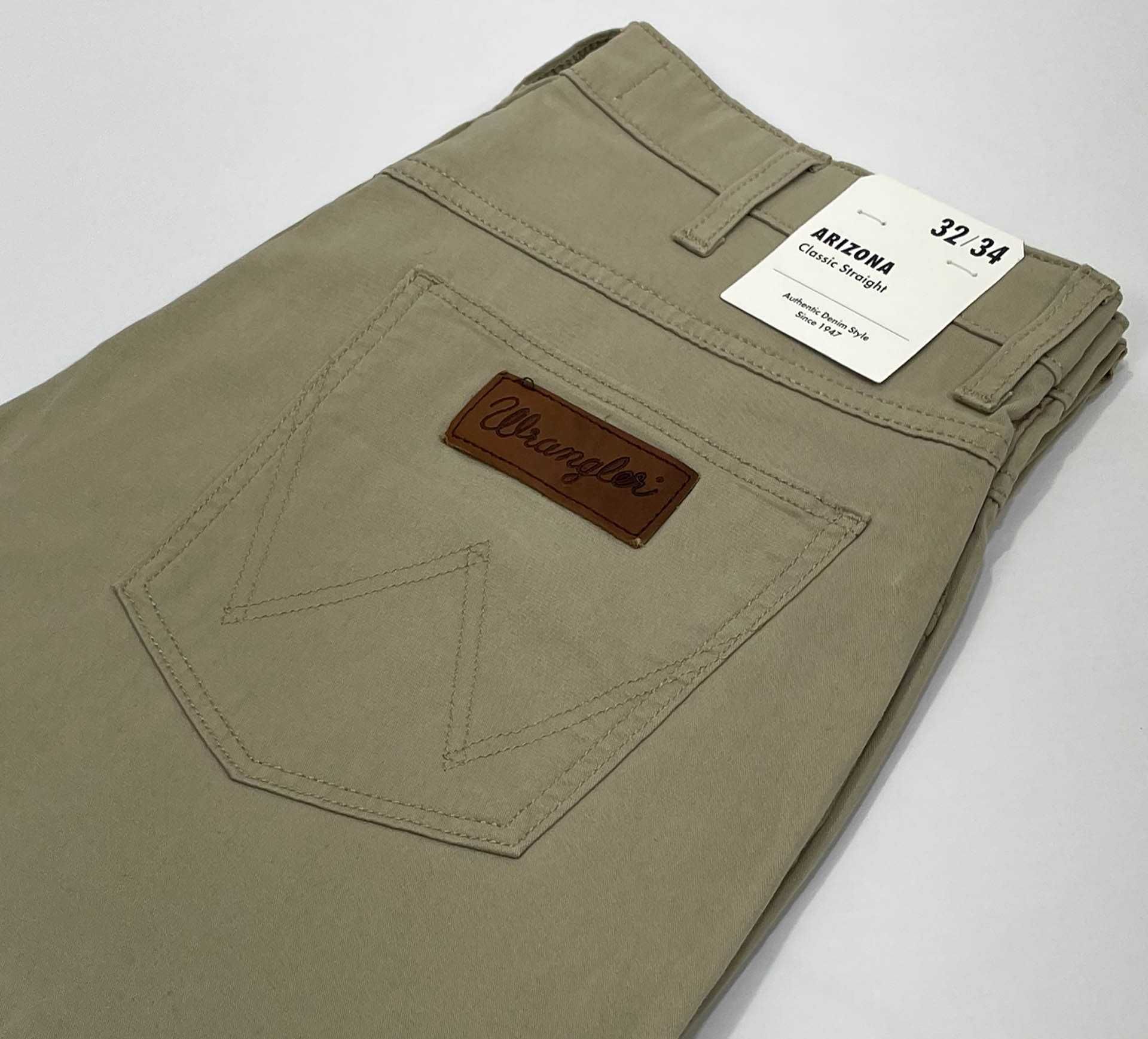 Spodnie męskie Wrangler Arizona Camel Regular W30 L34