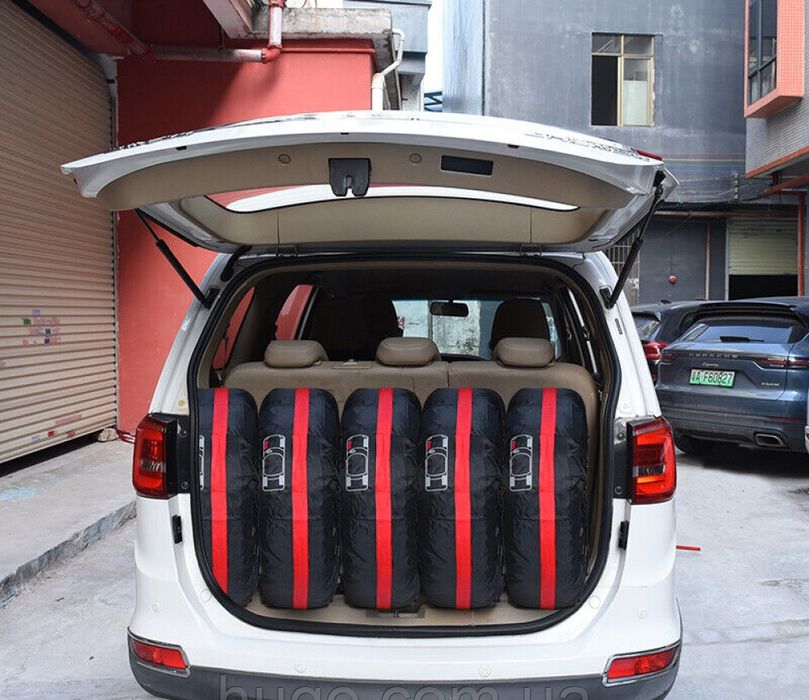 Водонепроницаемые чехлы для колес R14-R16, R18-R20 с карманом для гаек