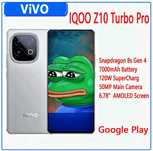 БЕЗК0ШТ0ВНА Д0СТАВКА‼️Vivo IQOO Z10 Turbo Pro ,144Гц, 7000mAh, 120Вт