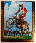 Azulejos Desportivos de latão esmaltádos