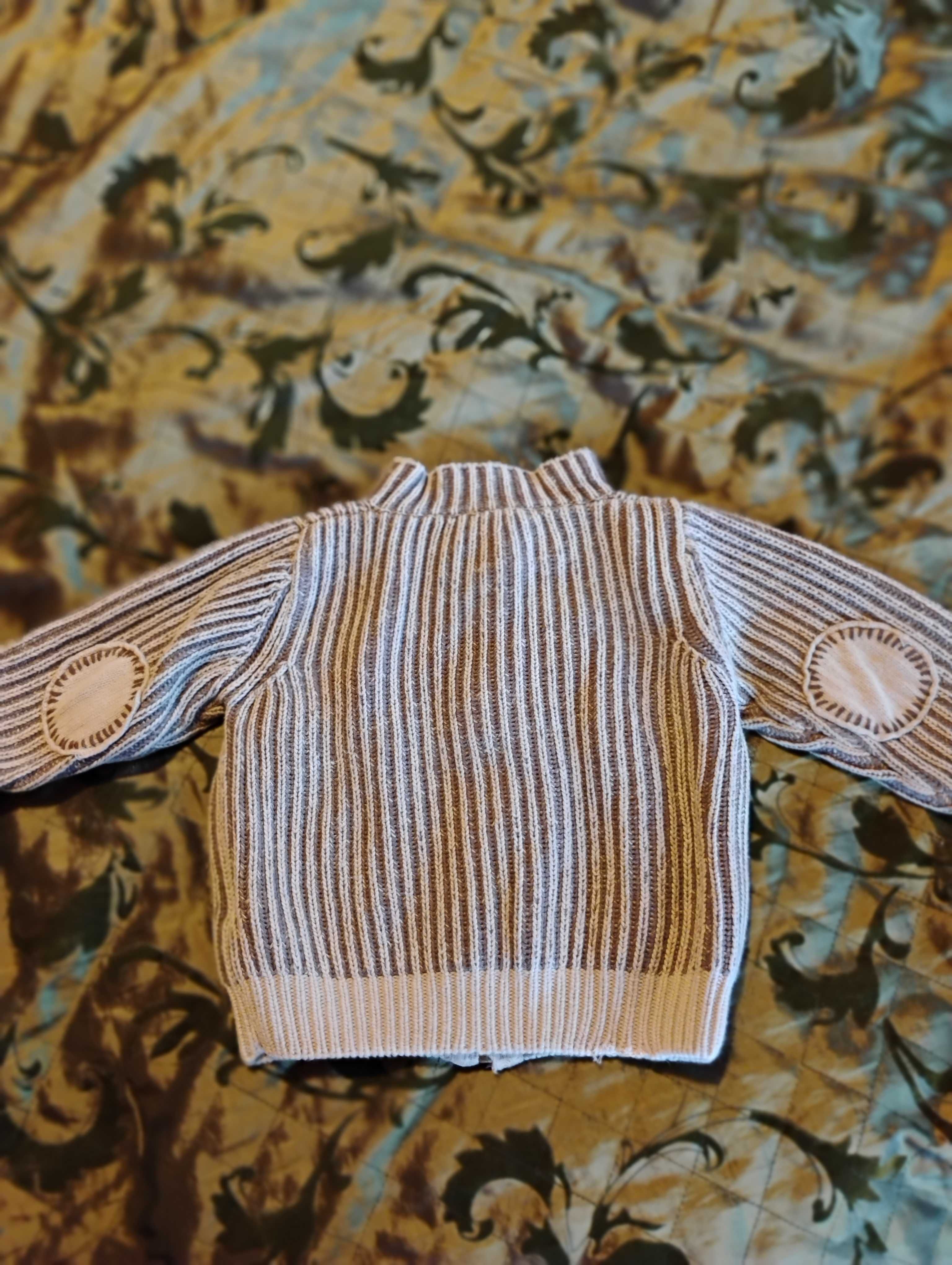 Elegancki sweterek 100 procent bawełny rozmiar 80