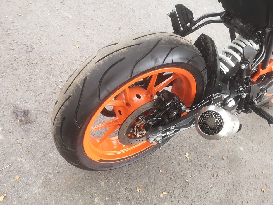 KTM DUKE 125 ABS 2021 TABLET Wydech IXRace Dodatki Transport