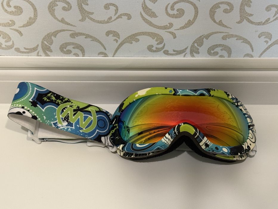 Дитяча лижна маска з полярізацією як нова з чохлом