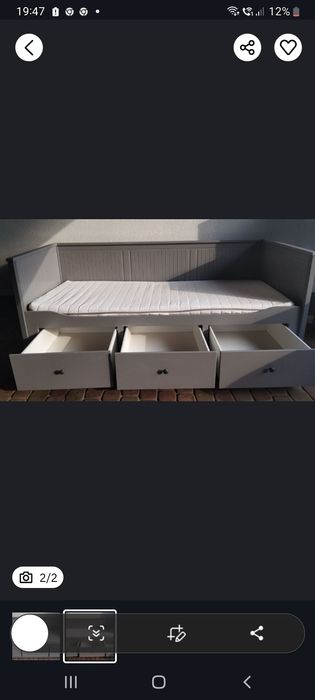 Łóżko Ikea Hermes
