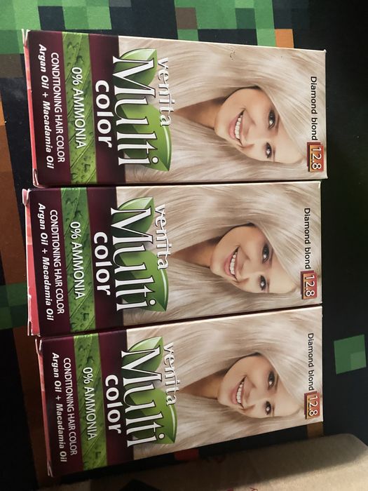 Farba do wlosow i jeden rozjasniacz