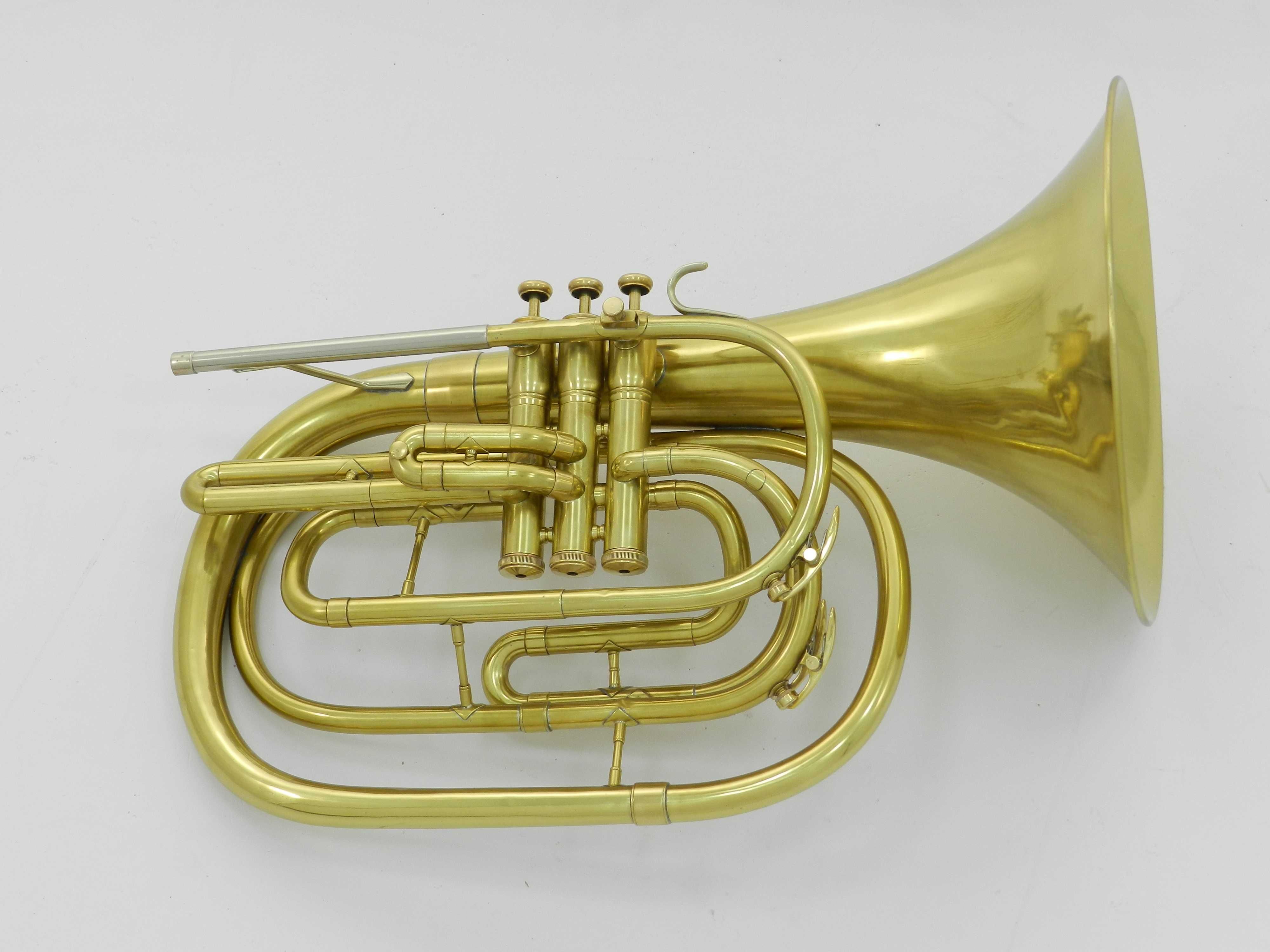 Waltornia marszowa Bb KING 1122 Made in U.S.A. Po przeglądzie DR25-078