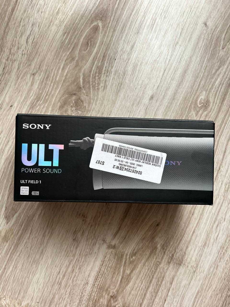 Nowy bezprzewodowy głośnik Sony ULT FIELD 1 (biały)