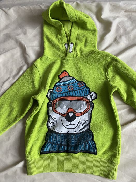 Trawiasta bluza z kapturem 110 Palomino