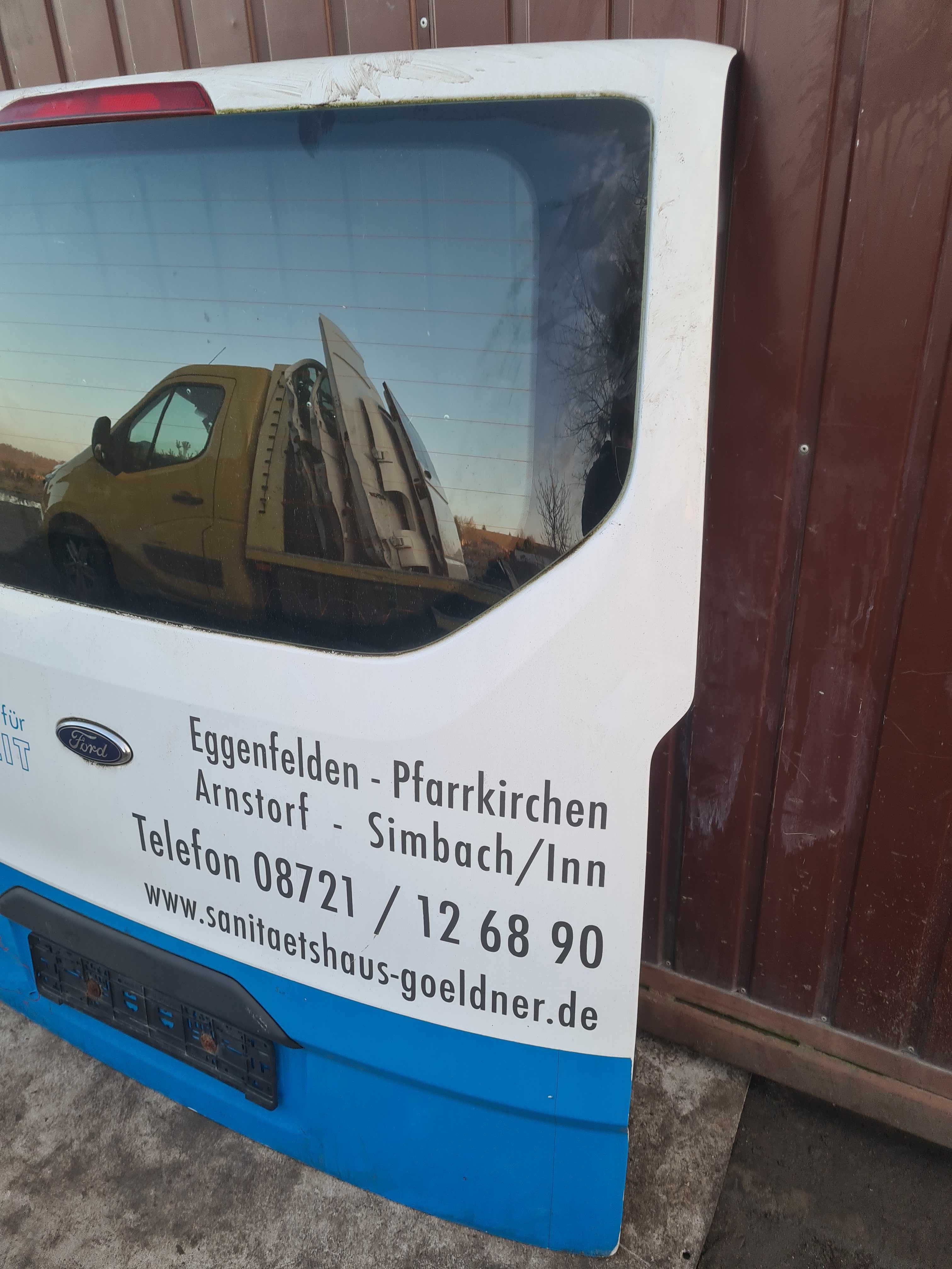 Ford Transit Custom klapa bagażnika tył klapa tylna Custom