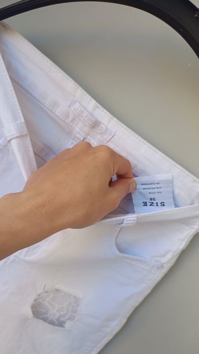 Spodnie rurki M damskie