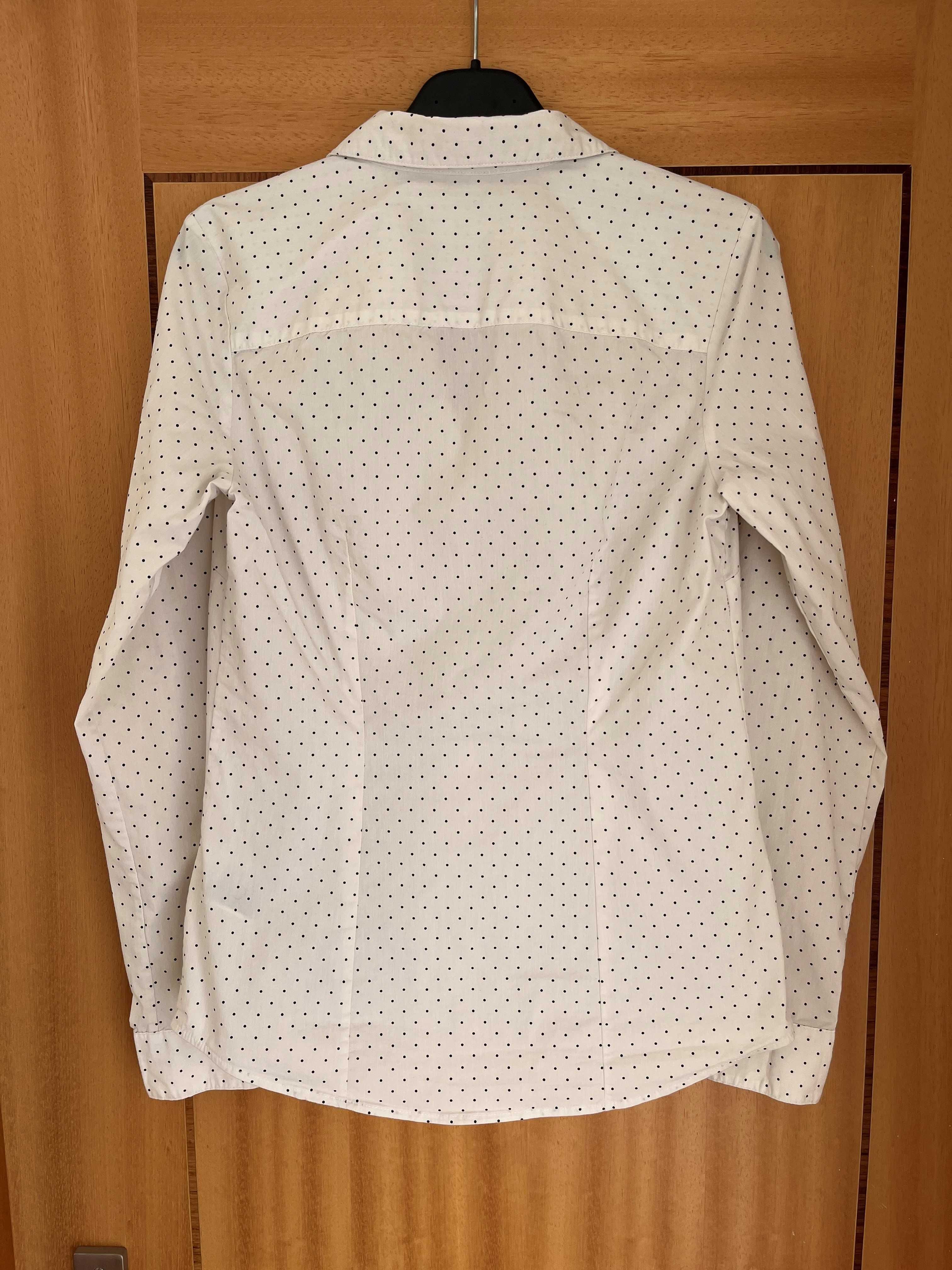 Camisa branca da H&M -Senhora- Tamanho XS