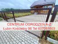 Ogrodzenia panelowe płot na podmurówce bramy furtki montaż PRODUCENT