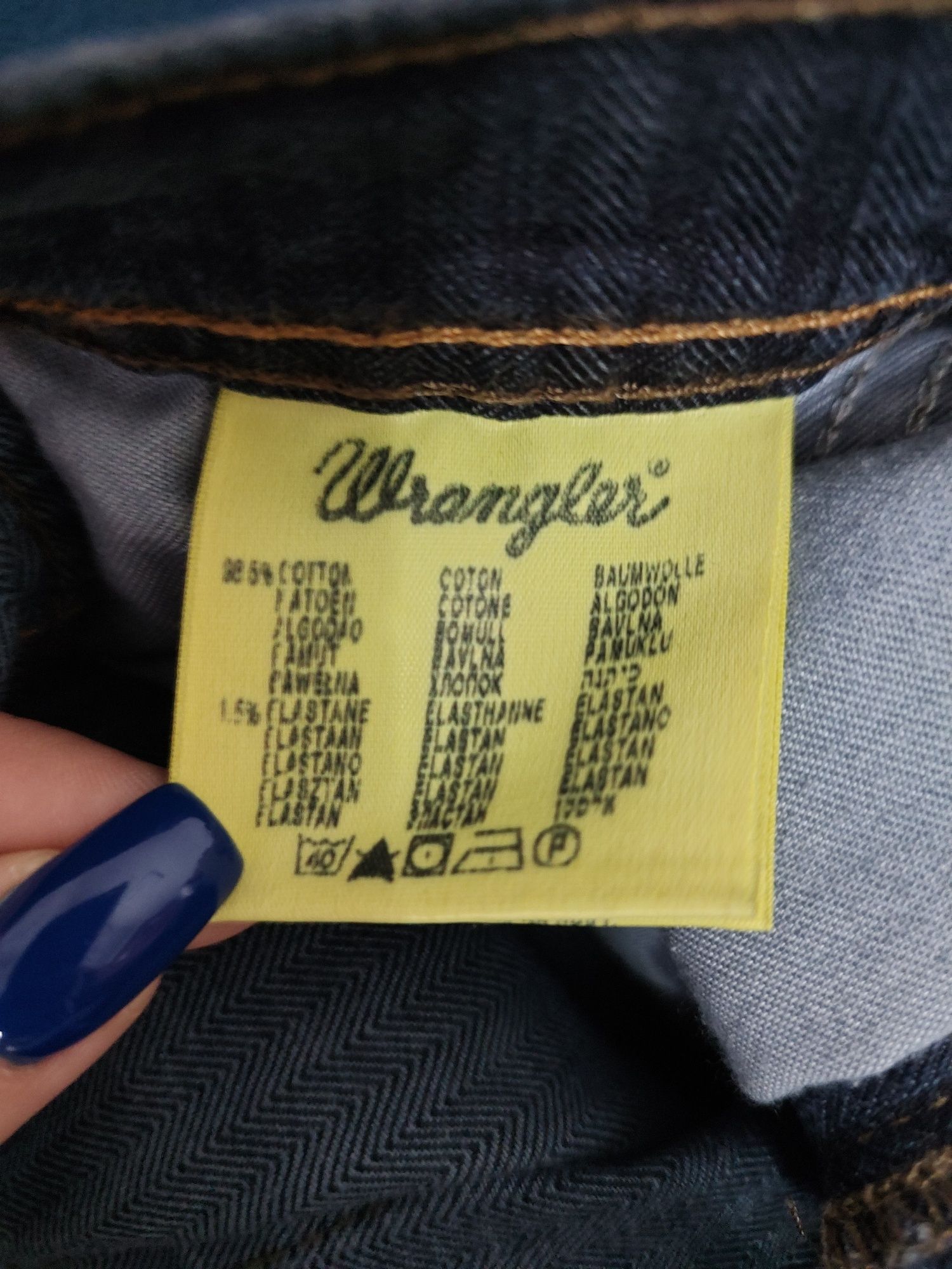 Spodnie męskie Jeansowe Wrangler