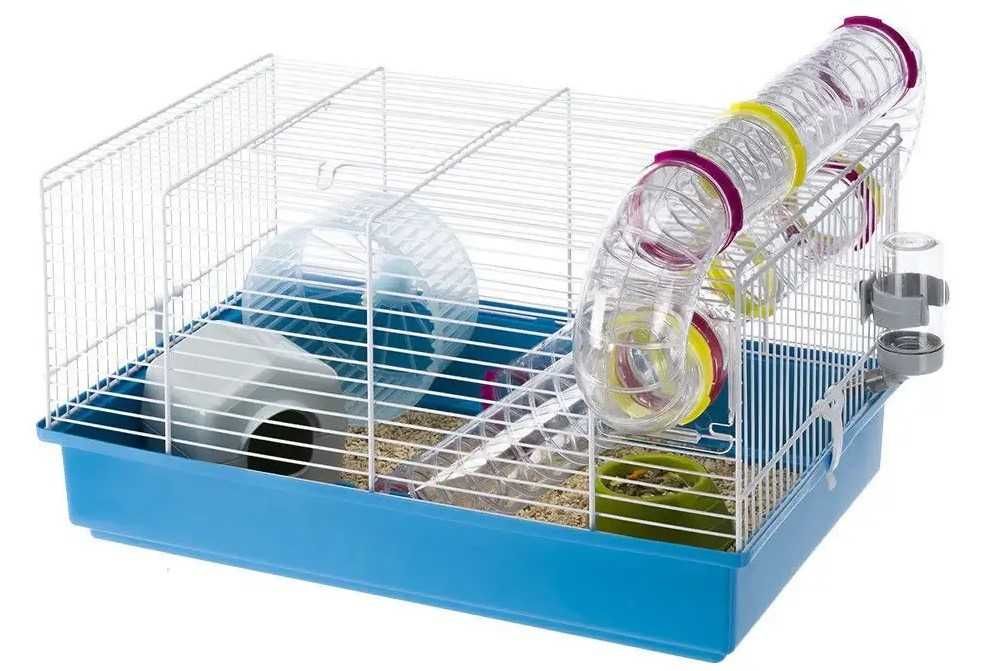 Просторная клетка Paula для хомяков/крыс. NEW. Италия. 46х30x25 см