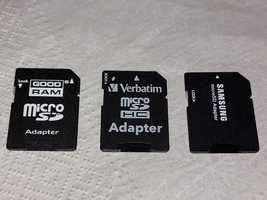 Przejściówka karta SDHC Verbatim Samsung ADAPTER kart micro SD HC 3szt