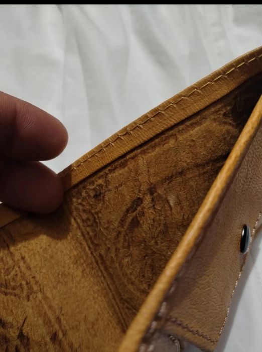 Portfel skórzany skóra i motyw wielbłąd