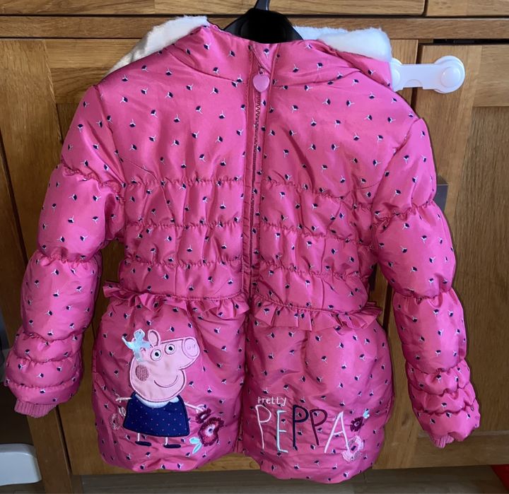 Zimowa kurtka dziewczęca George Świnka Peppa