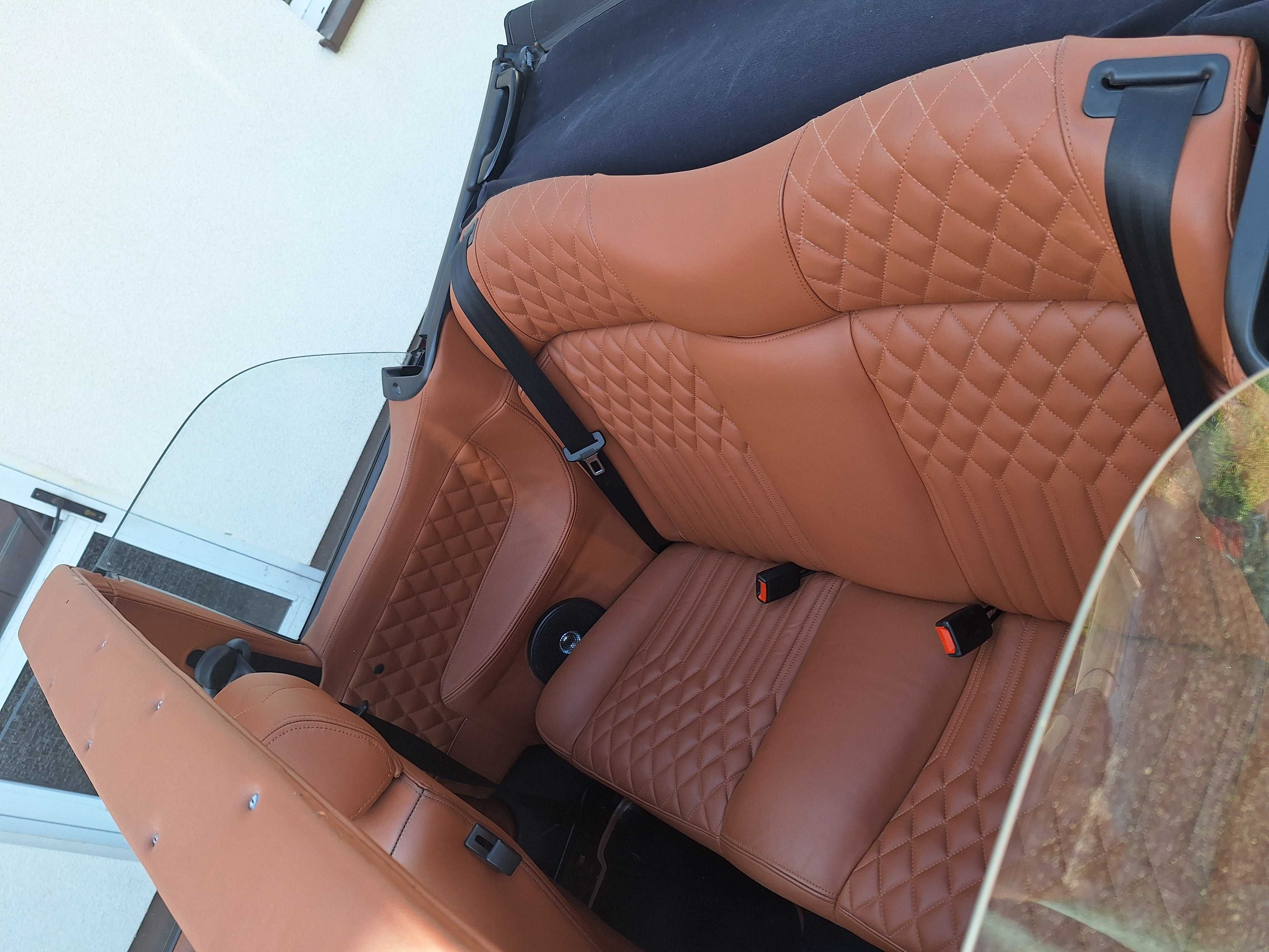 Wnętrze golf 3 cabrio fotele recaro