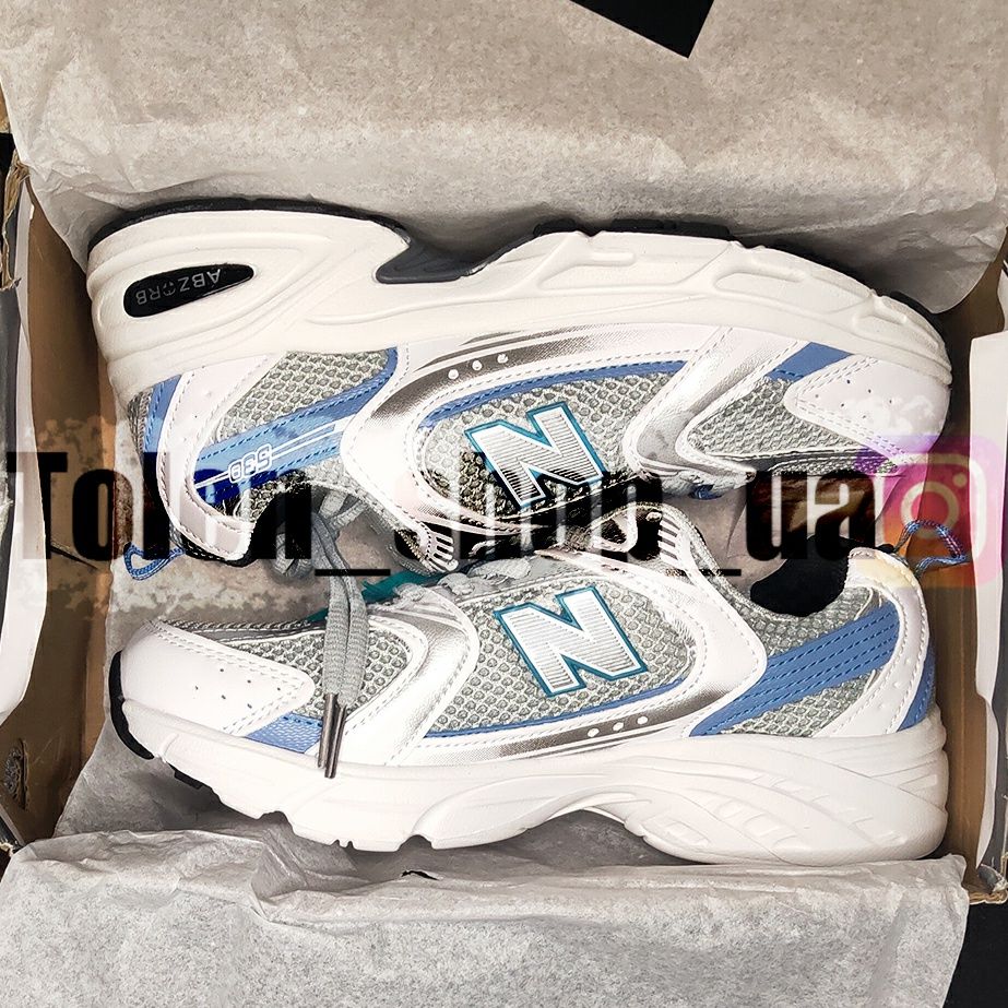 Кросівки жіночі білі New Balance 530 Кроссовки женские  белые