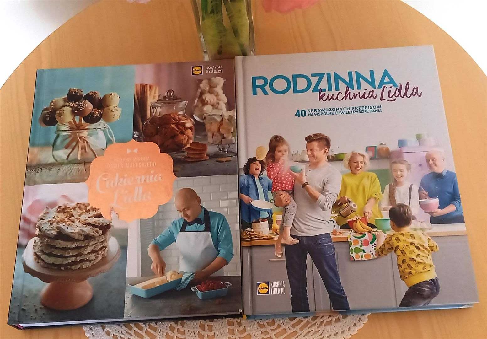 Kuchnia i Cukiernia Lidla, książki ilustrowane, komplet 2 szt., NOWE!