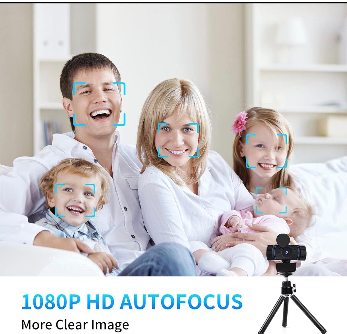 Webcam w20 auto focus 1080p