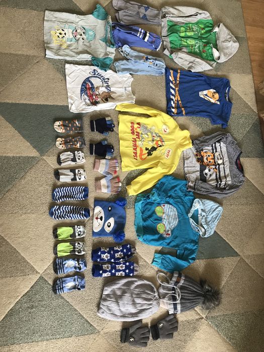 Дитячі речі пакетом на хлопчика 4-7р.