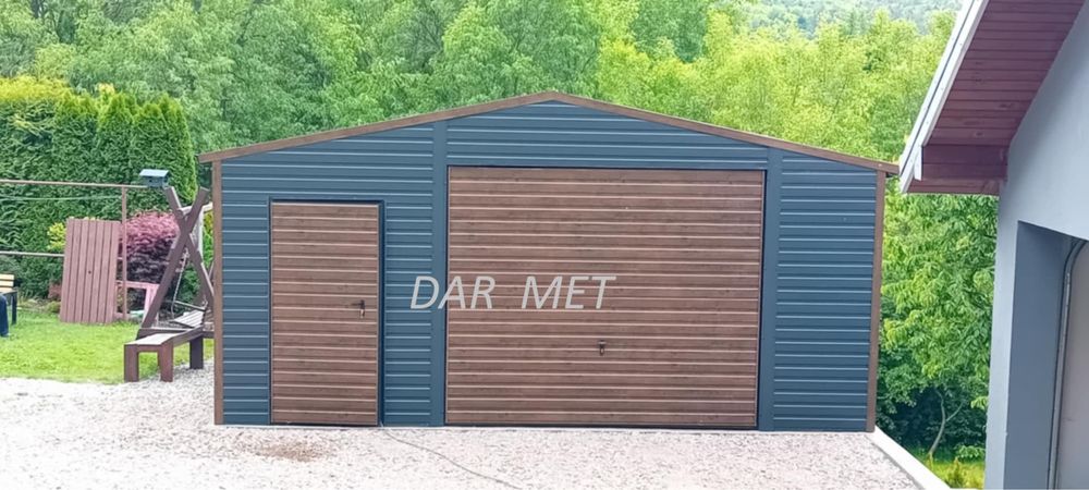 Hala Garaż Wiata Warsztat Magazyn Konstrukcja Stalowa Projekt Dar Met