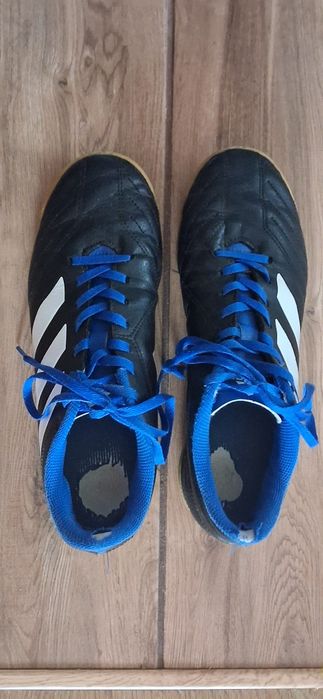 Buty halowe Adidas niebieskie rozmiar 40